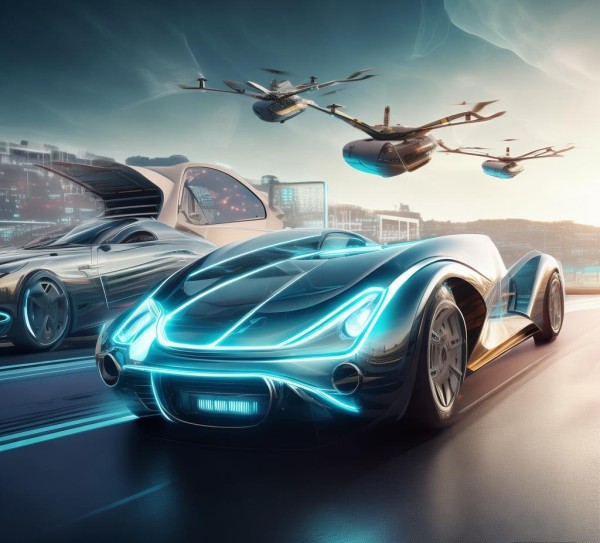 科技壁纸，未来城市的视觉盛宴